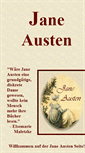 Mobile Screenshot of jane-austen.de