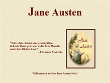 Tablet Screenshot of jane-austen.de